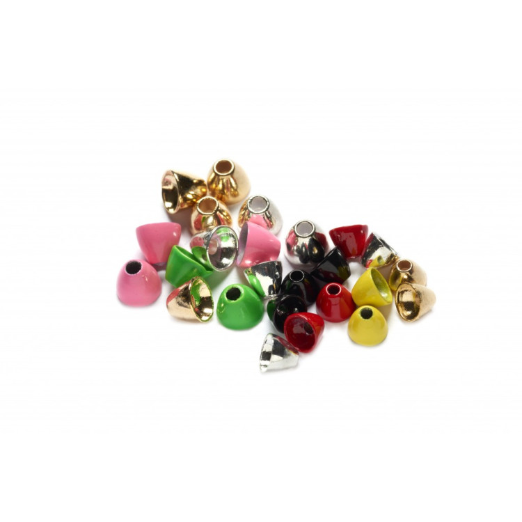 Eumer Tungsten Tube Fly Coneheads Large Gold