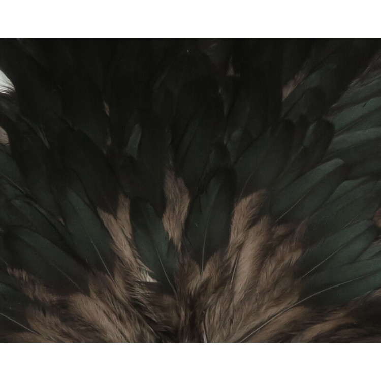 Hareline Hen Saddle Black