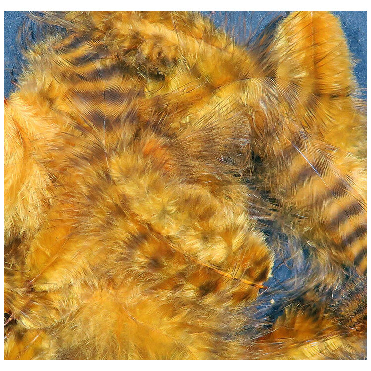 Grizzly Marabou Golden Brown 157