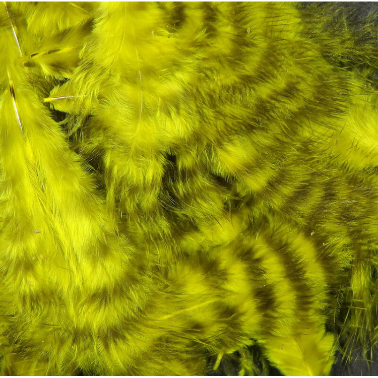 Grizzly Marabou Yellow 383