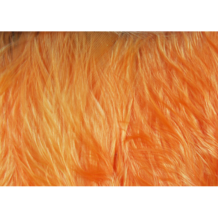 Wooly Bugger Marabou 340 Shell Pink (Orange Pink Shade)
