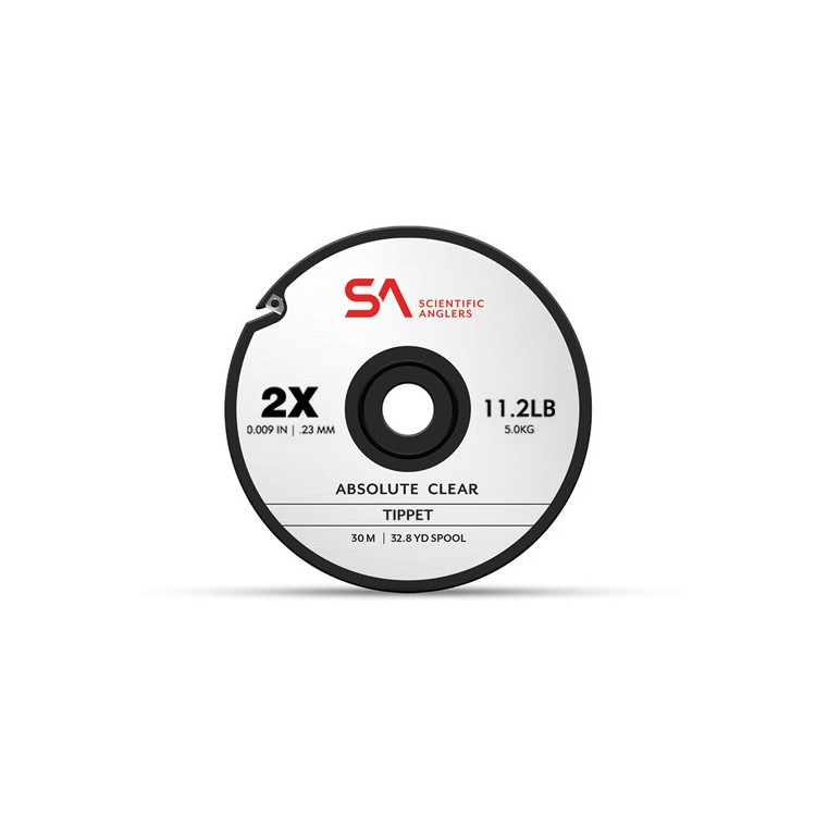 S.A. Absolute Tippet Trout 30m (2X) 11.2lb