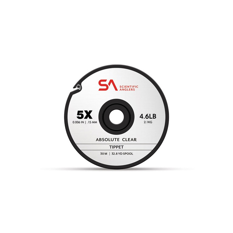 S.A. Absolute Tippet Trout 30m  (5X) 5.9lb