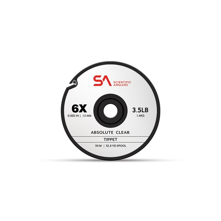 S.A. Absolute Tippet Trout 30m  (6X) 3.5lb