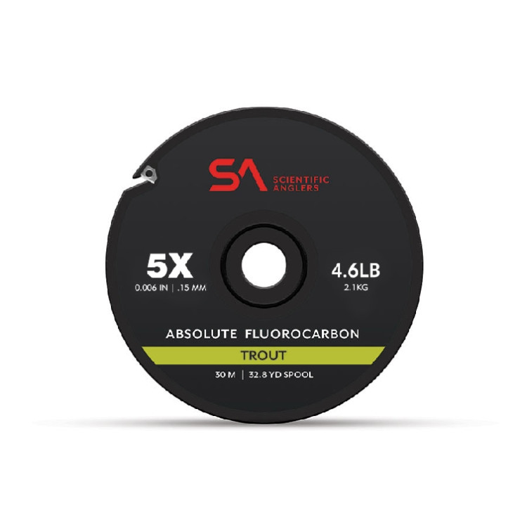 S.A. Absolute FC Tippet Trout 30m (5X) 4.6lb