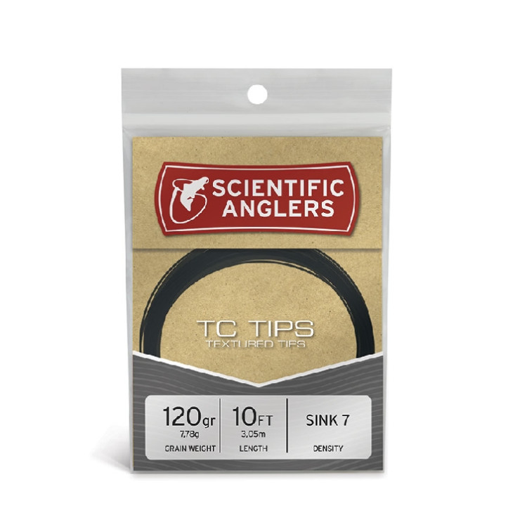 S.A. TC Textured Tip 10' 120gr - S7 - Black