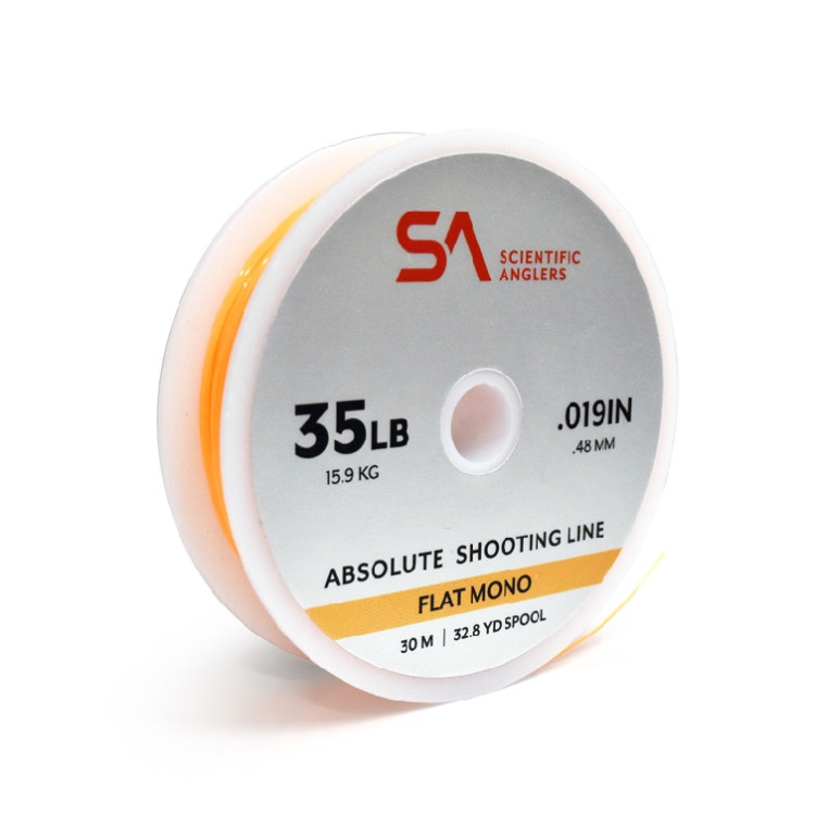 S.A. Absolute Shooting Line Flat Mono 35lb 30m