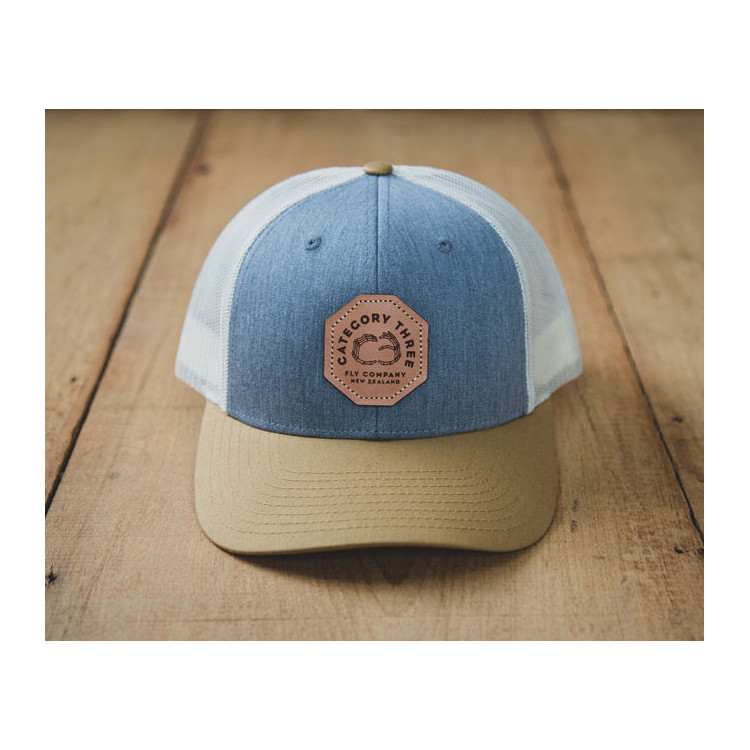 Mesh Trucker Leather