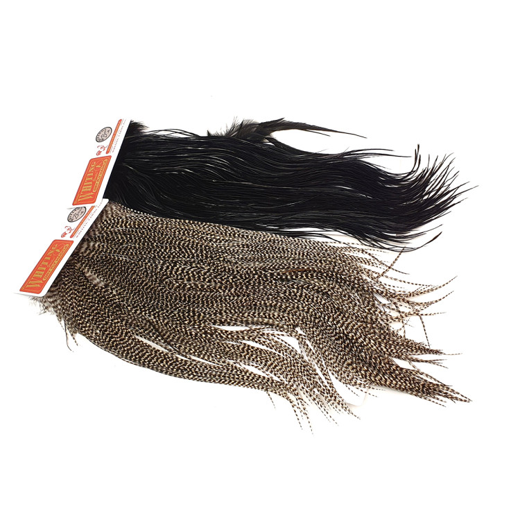 WHITING DRY FLY SADDLE GRIZZLY BRONZE GRADE