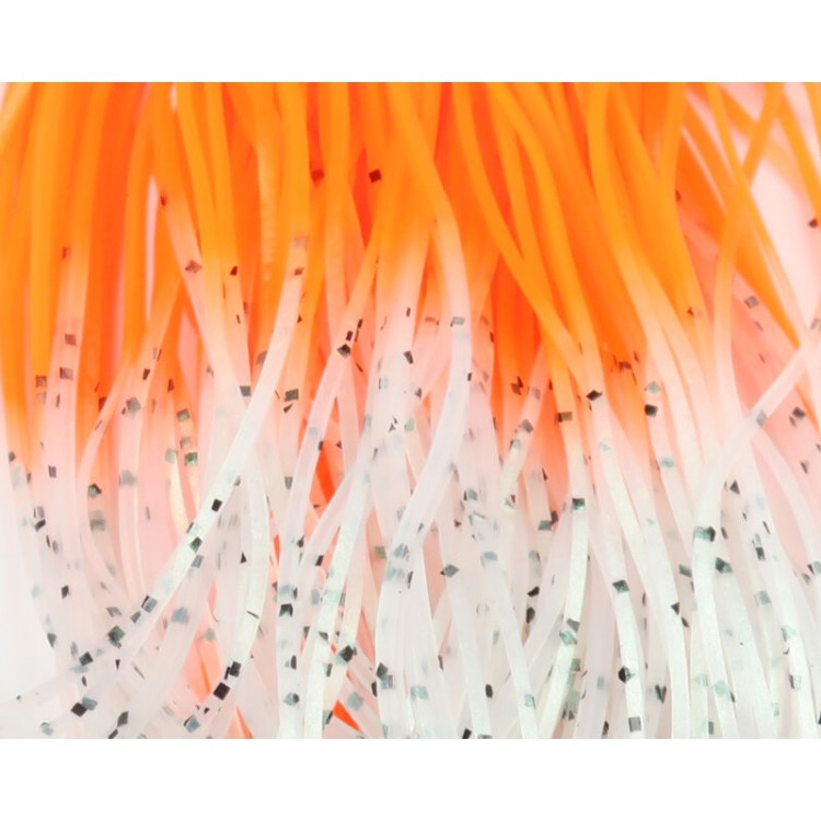 Crazy Legs White Pearl/Fl Orange Tipped