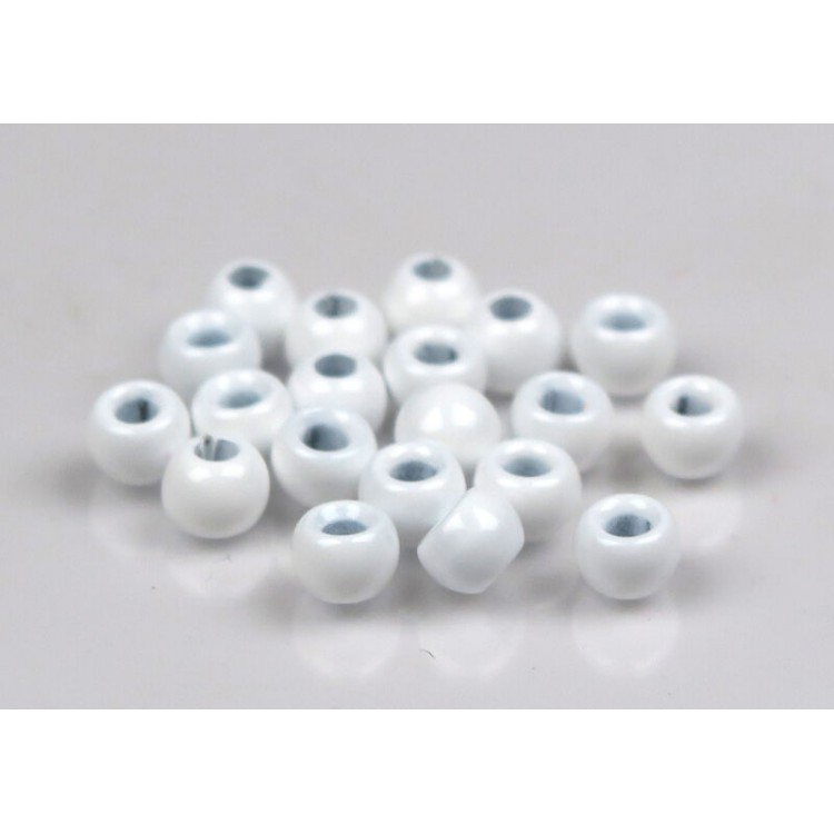 3.3mm Plummeting Tungsten Beads Fl. White